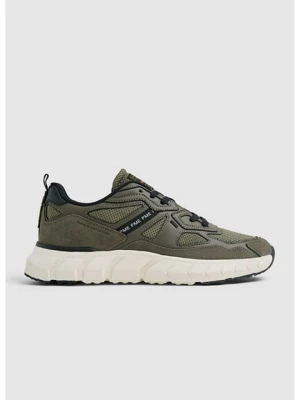 PME Legend Skórzane sneakersy w kolorze khaki rozmiar: 46