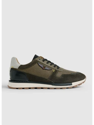 PME Legend Skórzane sneakersy w kolorze oliwkowym rozmiar: 45