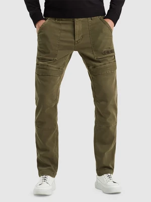 PME Legend Spodnie w kolorze oliwkowym rozmiar: W34/L32