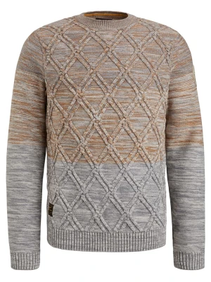PME Legend Sweter w kolorze brązowo-szarym rozmiar: 3XL