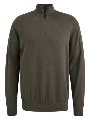 PME Legend Sweter w kolorze khaki rozmiar: XL