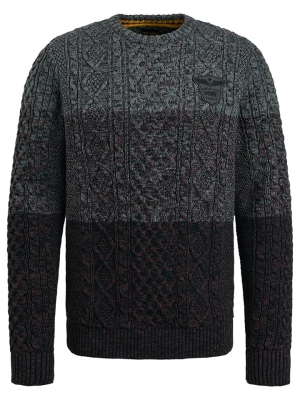 PME Legend Sweter w kolorze niebiesko-ciemnofioletowym rozmiar: XL