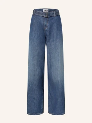 Pnts Dżinsy Z Szerokimi Nogawkami The Gent blau