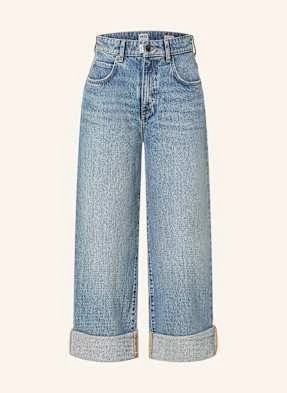 Pnts Jeansy Wide Leg The Loose blau