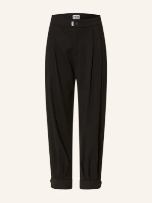 Pnts Spodnie 7/8 The O Shape Z Dżerseju schwarz