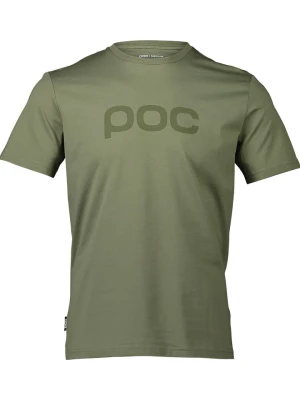 POC Koszulka funkcyjna "POC Tee" w kolorze khaki rozmiar: XS