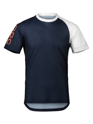 POC Koszulka kolarska "MTB Pure" w kolorze granatowo-białym rozmiar: XS