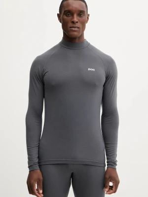 POC longsleeve funkcyjny z dodatkiem wełny szary