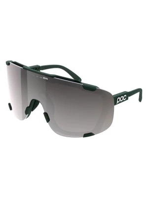 POC Okulary rowerowe "Devour +" w kolorze zielono-brązowym rozmiar: onesize