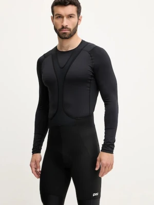 POC szorty rowerowe Cadence damskie kolor czarny gładkie high waist 53318