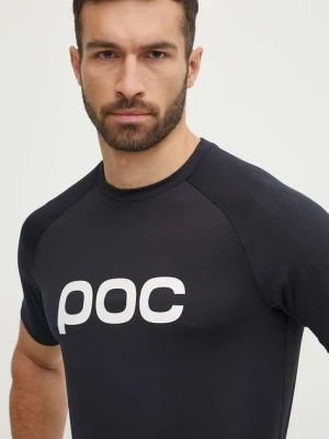 POC t-shirt rowerowy Reform Enduro kolor czarny z nadrukiem