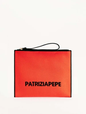 Pochette In The City Patrizia Pepe pomarańczowy