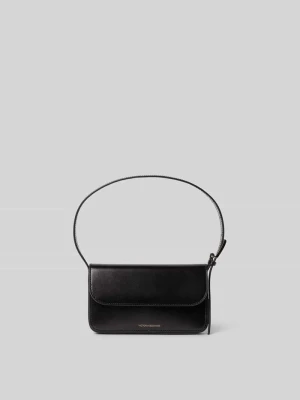 Pocket Bag z klapką Victoria Beckham Czarny