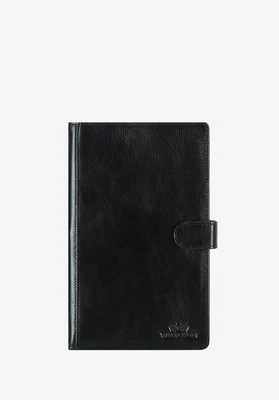 Podkładka pod dokumenty skórzana z klipsem i okładką Wittchen