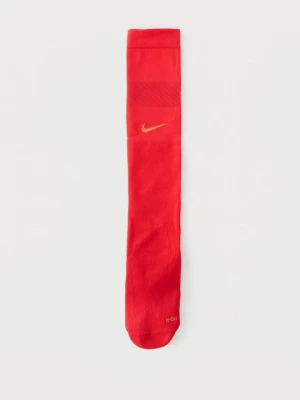 Podkolanówki Nike czerwony