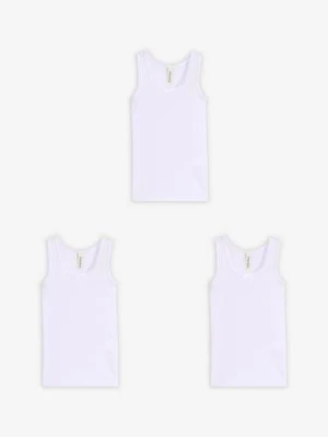 Podkoszulki z miękką bawełną (3 szt.) bonprix