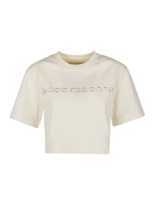 Podnieś swój strój z Nude T-Shirt Paco Rabanne