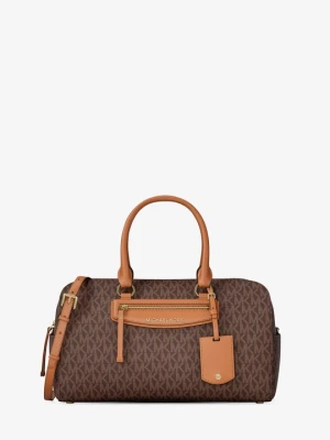 Podróżna średnia torba typu worek do przewieszenia przez ramię Jet Set z charakterystycznym logo Michael Kors