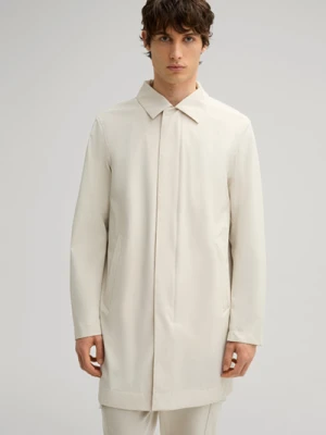 Podróżny płaszcz Dillon z nylonu w kolorze złamanej bieli Joop