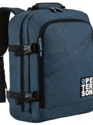 Podróżny, wodoodporny plecak z poliestru z miejscem na laptopa — Peterson Merg