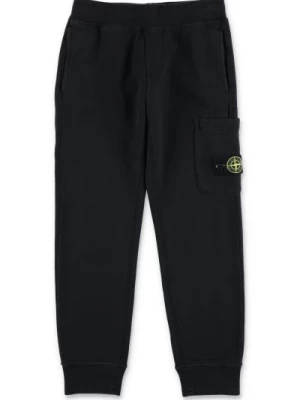 Podstawowe Spodnie do Biegania z Kieszenią Stone Island