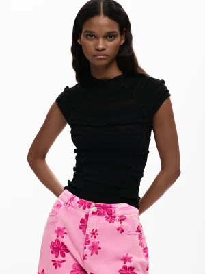 Podstawowy t-shirt z krótkim rękawem Desigual