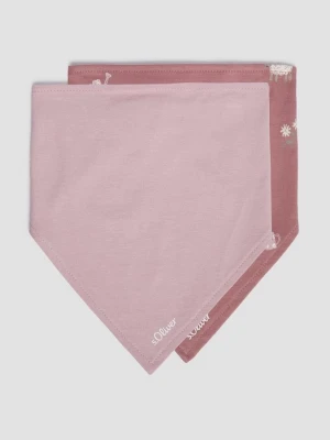 Podwójne opakowanie trójkątnych szalików unisex s.Oliver