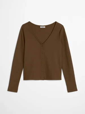 Pointelle kardigan slim Marc O'Polo