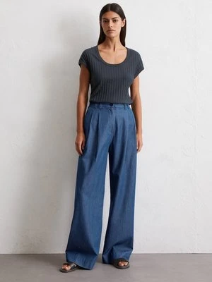 Pointelle T-shirt slim Marc O'Polo
