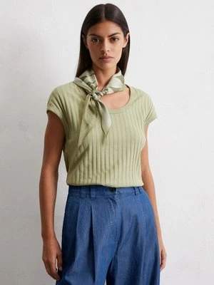 Pointelle T-shirt slim Marc O'Polo