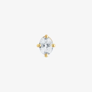Pojedynczy Kolczyk Ze Złota 14-Karatowego Z Laboratoryjnie Hodowanym Diamentem 0,15 Ct Tous Shine Lgd - Tous Rozmiar