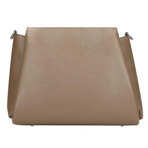 Beżowa torebka damska ze skóry licowej 80106-54 Wojas