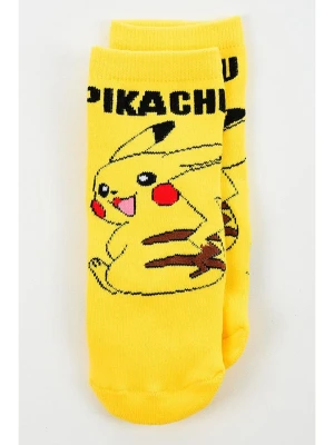 Pokémon Skarpety "Pokemon" w kolorze żółtym rozmiar: 31-34