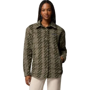 Polar damski Benton Springs Shirt Jacket II Columbia Zielony