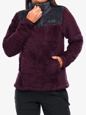 Polar damski Black Diamond Roadie QTR Zip Fleece - bordeaux/carbon