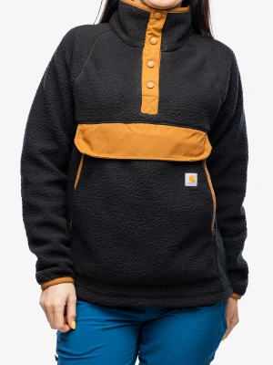 Polar damski Carhartt Relaxed Fit Fleece Pullover - black