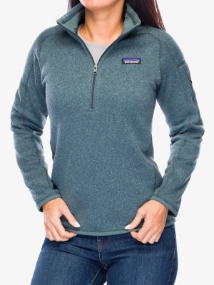 Polar damski Patagonia Better Sweater 1/4 Zip - nouveau green