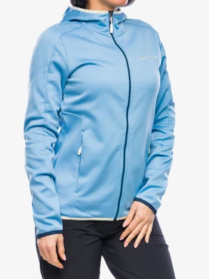 Polar damski Vaude Valsorda Fleece Hoody - pastel blue