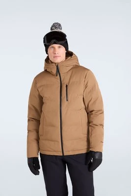 Polar męska wodoodporna kurtka narciarska Heat Sealed - Brown Animal