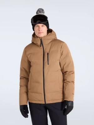 Polar męska wodoodporna kurtka narciarska Heat Sealed - Brown Animal