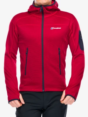 Polar męski Berghaus Pravitale MTN 2.0 Hooded Jacket - urb red dahlia/hauterd/nghtsky