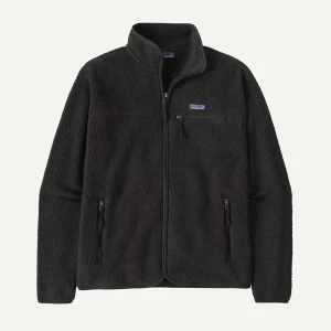 Polar męski Retro Pile Fleece Jacket Patagonia Czarny