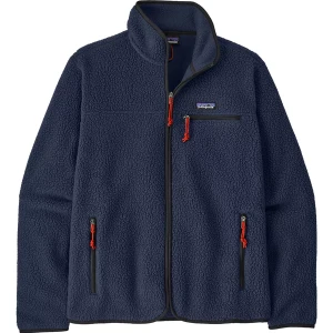Polar męski Retro Pile Fleece Jacket Patagonia Granatowy