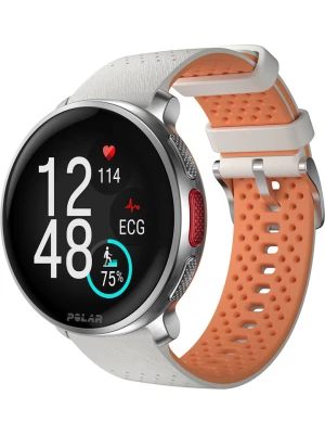 Polar Zegarek fitness ''Vantage V3'' w kolorze srebrno-pomarańczowym rozmiar: onesize