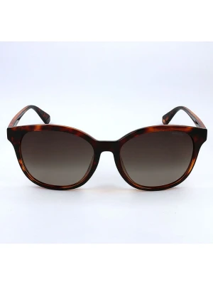 Polaroid Damskie okulary przeciwsłoneczne w kolorze brązowym rozmiar: 55