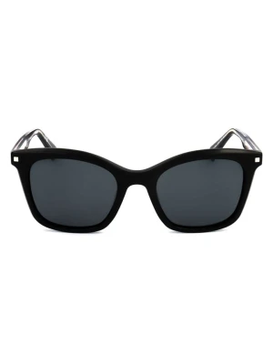 Polaroid Damskie okulary przeciwsłoneczne w kolorze czarno-granatowym rozmiar: 51