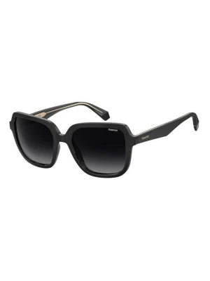 Polaroid Damskie okulary przeciwsłoneczne w kolorze czarno-granatowym rozmiar: 53