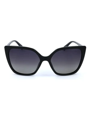 Polaroid Damskie okulary przeciwsłoneczne w kolorze czarno-granatowym rozmiar: 56