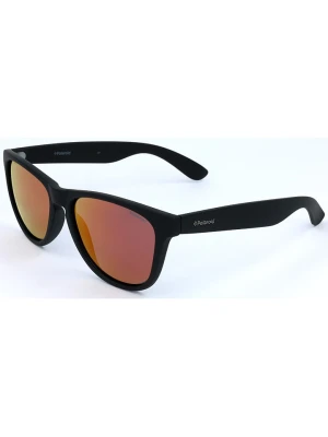 Polaroid Damskie okulary przeciwsłoneczne w kolorze czarno-żółto-czerwonym rozmiar: 55