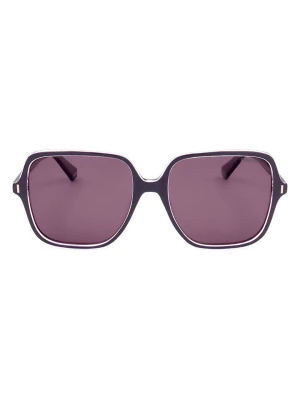 Polaroid Damskie okulary przeciwsłoneczne w kolorze fioletowym rozmiar: 56